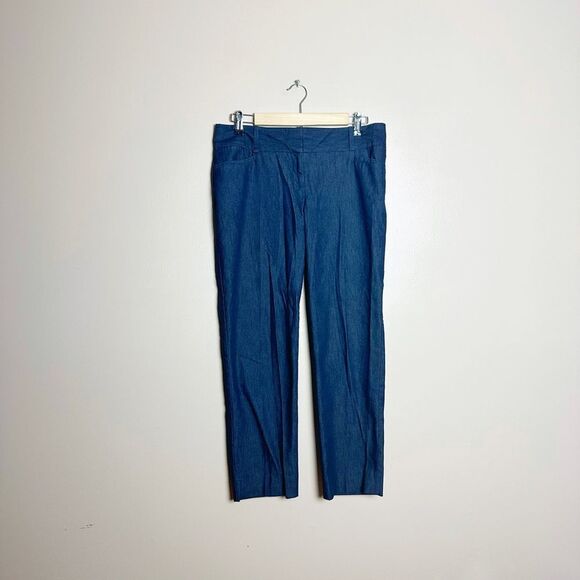 CLEARANCE! Dark Denim The Limited Drew Fit Trousers Size 8 EUC - Picture 1 of 5